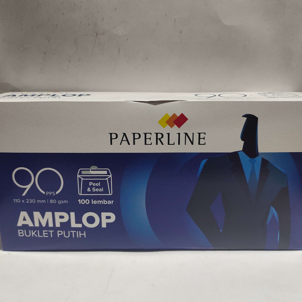 

amplop putih polos 90, amplop 90 pps paperline (110 mm x 230 mm)