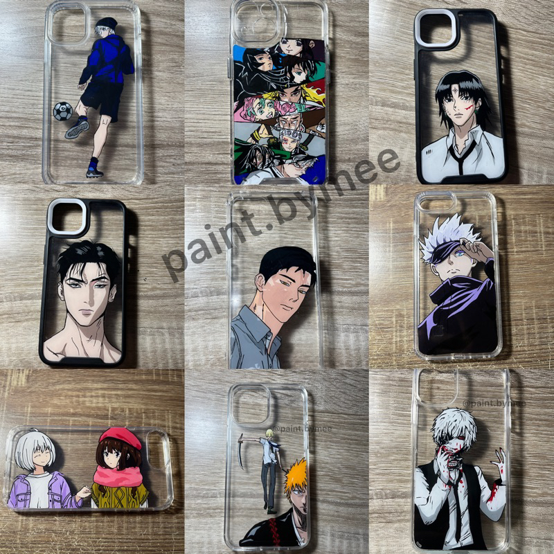 (READ DESC) ALL TYPE Custom Case Painting Anime, Manhwa