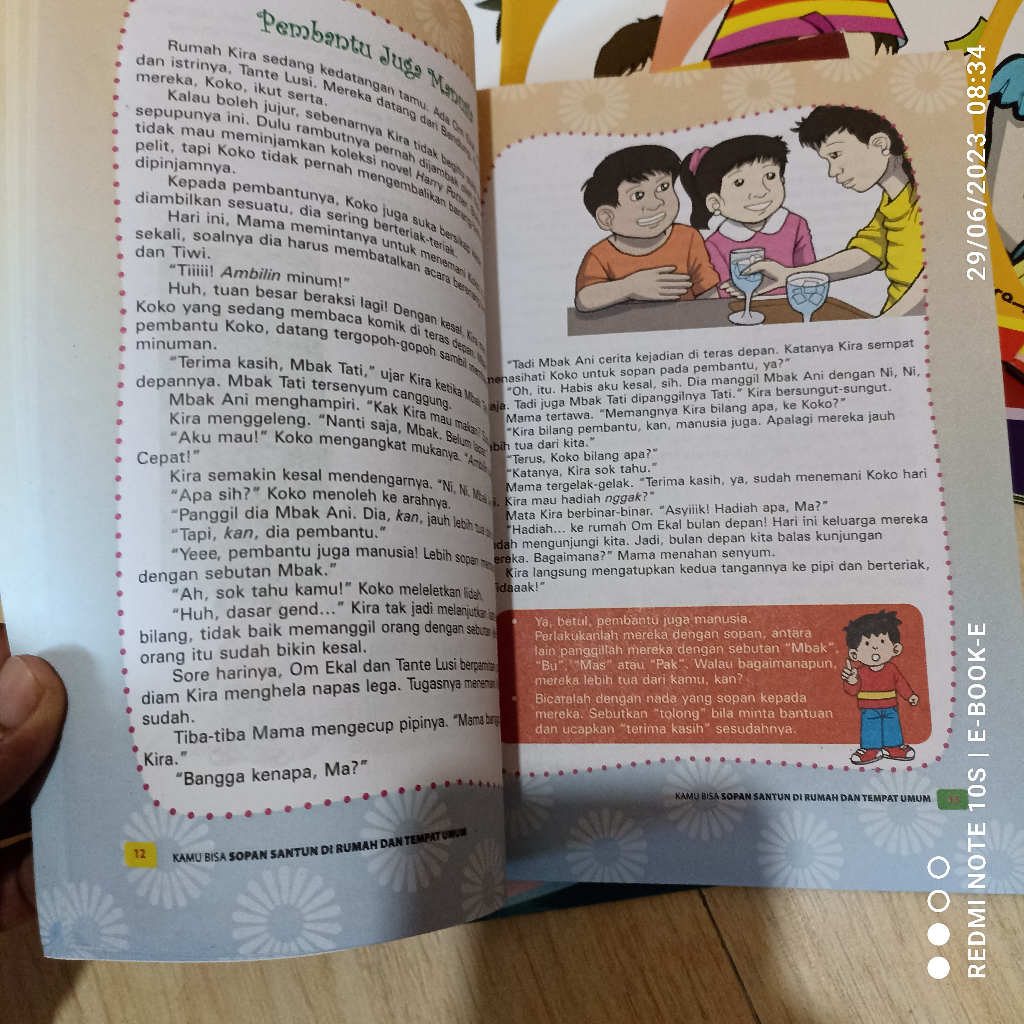 buku pengetahuan anak seri budi pekerti prilaku ketrampilan kamu bisa