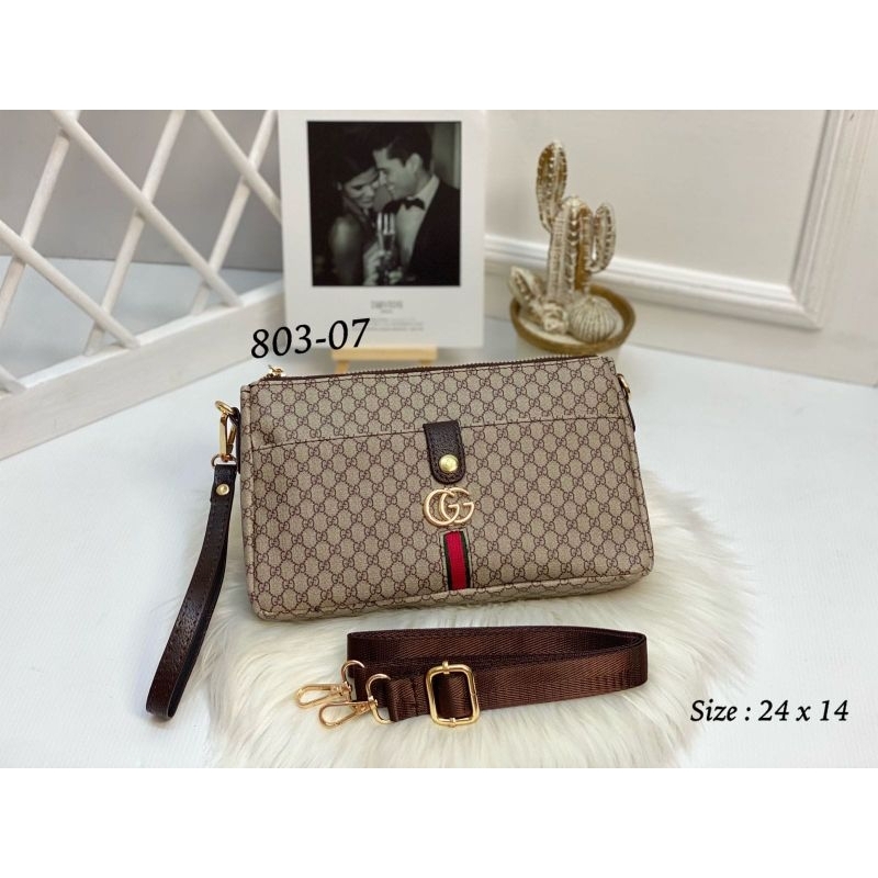 Clutch Selempang 2 Resleting Kode 803