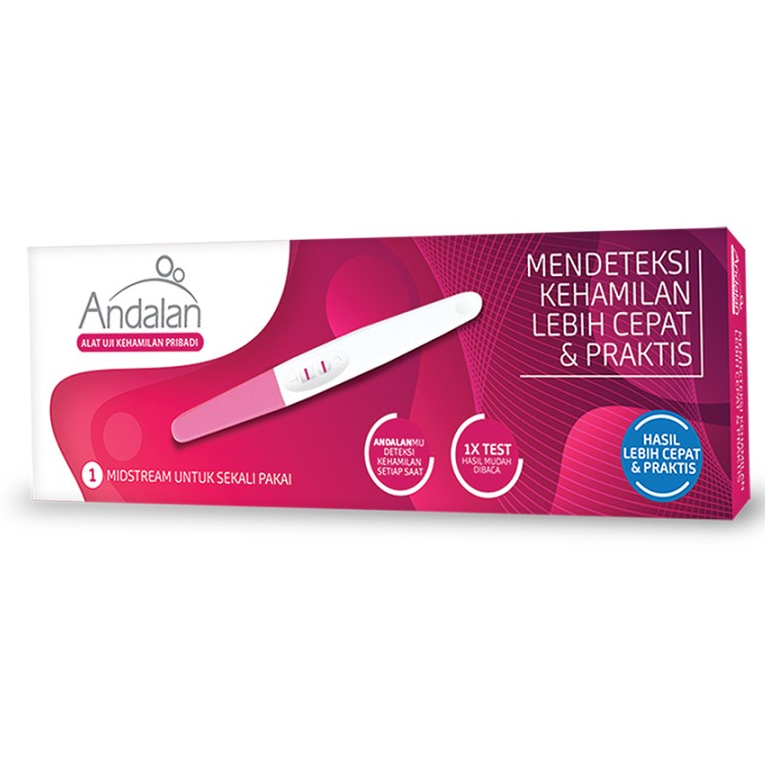 Andalan / Sensitif / Akurat / Sterill Pregnancy / Jitu Test | Test Pack | Alat Tes Kehamilan Pribadi