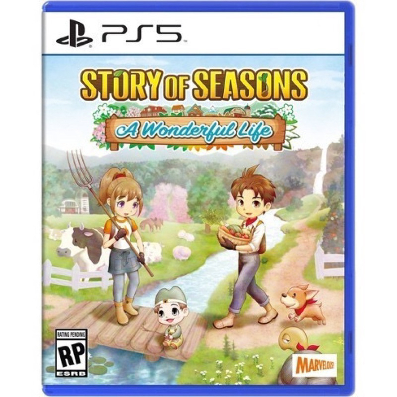 Story of Seasons A Wonderful Life Ps5 Kaset Story of seasons a wonderful life Ps5 Playstation 5 CD BD Games Game Original Asli storyofseasons season harvest moon harvestmoon friends of mineral town ps4 ps5 harves garden bluray disc new second bekas baru