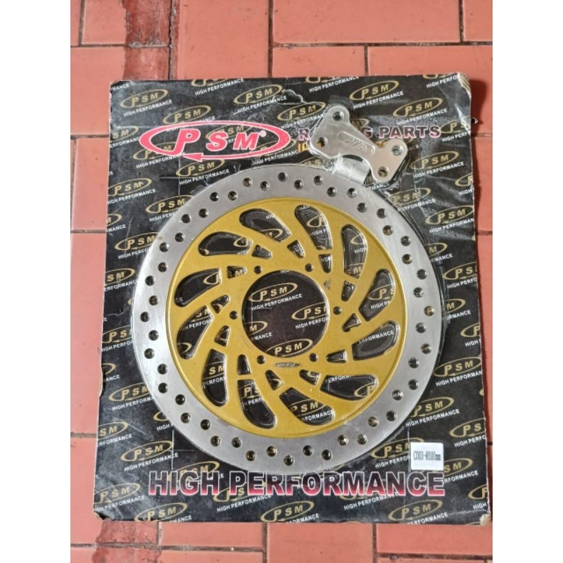 Disc brake Piringan cakram depan PSM Scorpio Z  lebar 300 mm PSM plus braket cakram