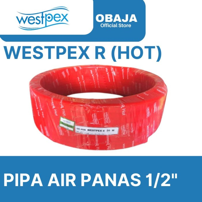 Westpex Red Pipa Air Panas 1/2 Inch (Pipa Air Panas Westpex 16 mm)