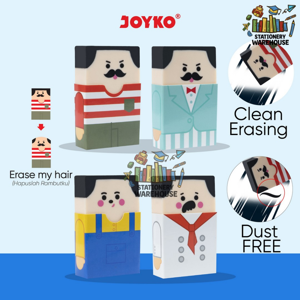 

Penghapus Eraser Joyko ER-125 Man In Custome