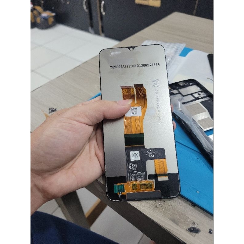 lcd original realme c30 cabutan second minus