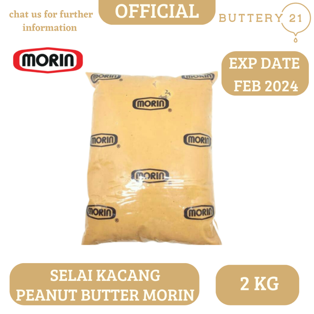 

MORIN PEANUT BUTTER 2 KG / MORIN SELAI KACANG 2 KG