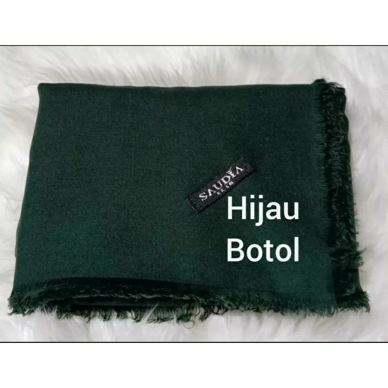 GRATIS ONGKIR JILBAB SAUDIA RAWIS HIJAB SEGIEMPAT RAWIS KERUDUNG SEKOLAH SAUDIA WARNA HIJAU BOTOL