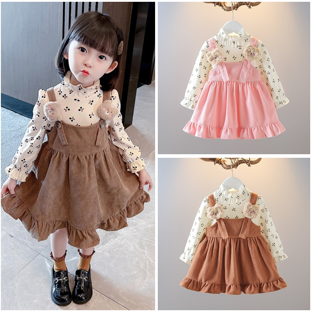 NEW DR137 Dress Bayi Perempuan Import