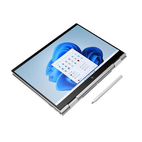 LAPTOP 2IN1 HP ENVY X360 13 BF0107TU INTEL EVO I7 1250U RAM 16GB 1TB SSD IRIS XE 2.8K OLED TOUCH BL WINDOWS 11 HOME OHS SILVER  FREE STYLUS PEN