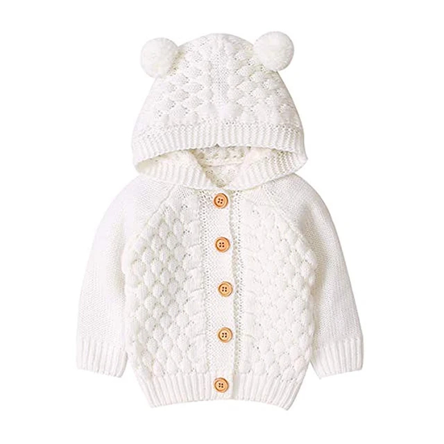 Sakhi Baby Sweater Hoodie Rajut Anak bayi Perempun usia 1 Tahun