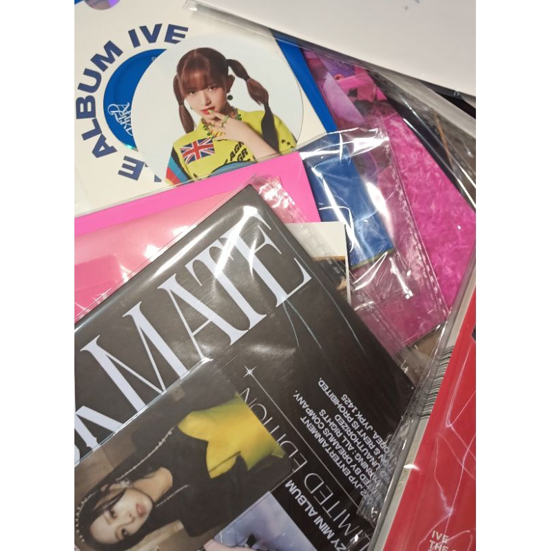 PHOTOCARD + ALBUM + MERCH (SET) OFFICIAL ITZY, IVE, AESPA, ETC