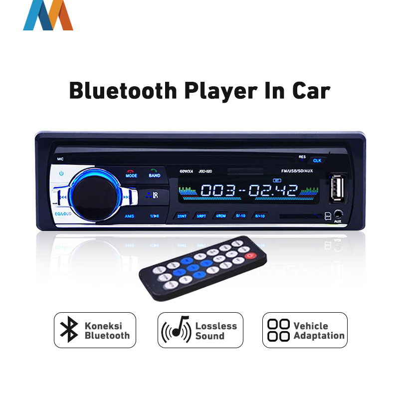 Mukava Tape Audio Mobil Bluetooth Version Multifungsi Bluetooth USB MP3 FM Radio JSD-  VC10