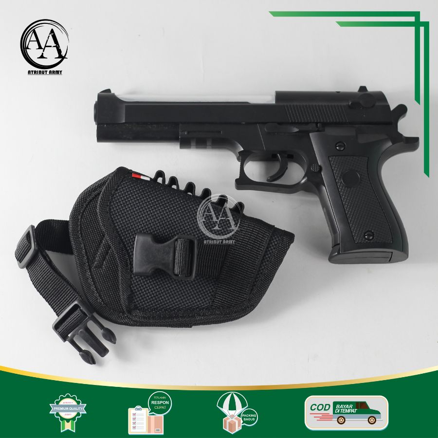 [MURAH BERKUALITAS] TEMPAT SENJATA - HOLSTER DALAM - SARUNG SENJATA SECURITY SATPAM POLRI POLISI BANSER