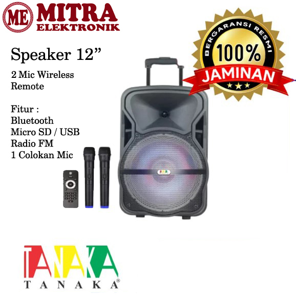 Speaker Tanaka Antrolley Diamond 12 Inch bonus mic 2  bh