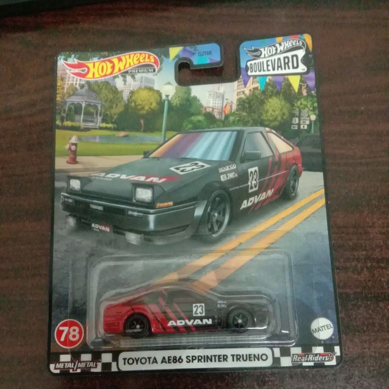 Hot wheels Toyota AE86 Sprinter Trueno