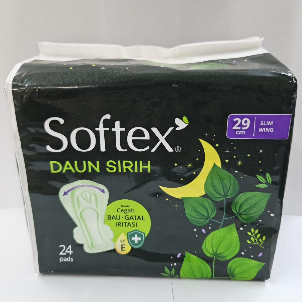 Softex Daun Sirih 29 cm Slim Wing isi 24