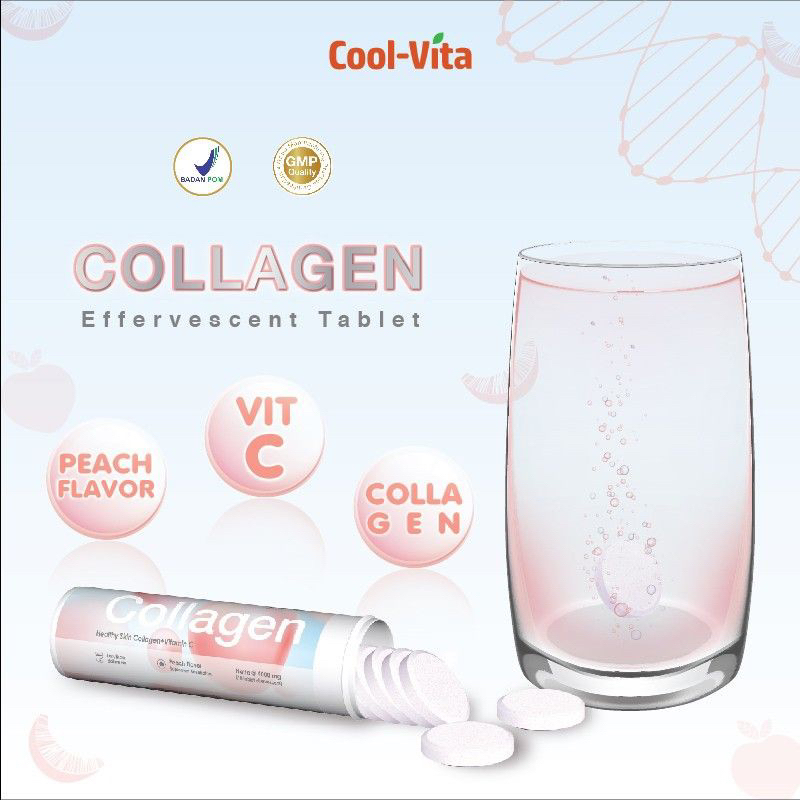 ✨Up Your Look✨ CoolVita Collagen + vitamin C cool vita suplemen kulit kolagen