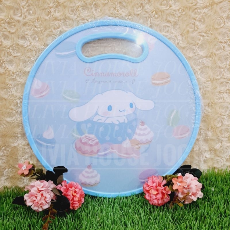 Talenan Cinnamoroll Biru Talenan Plastik Cinnamoro Bulat