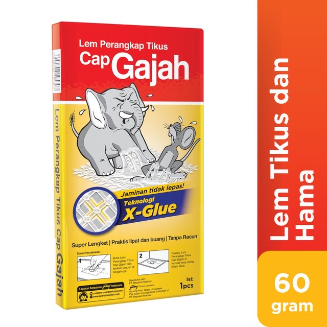Cap gajah lem perangkap tikus dan hama lem tikus