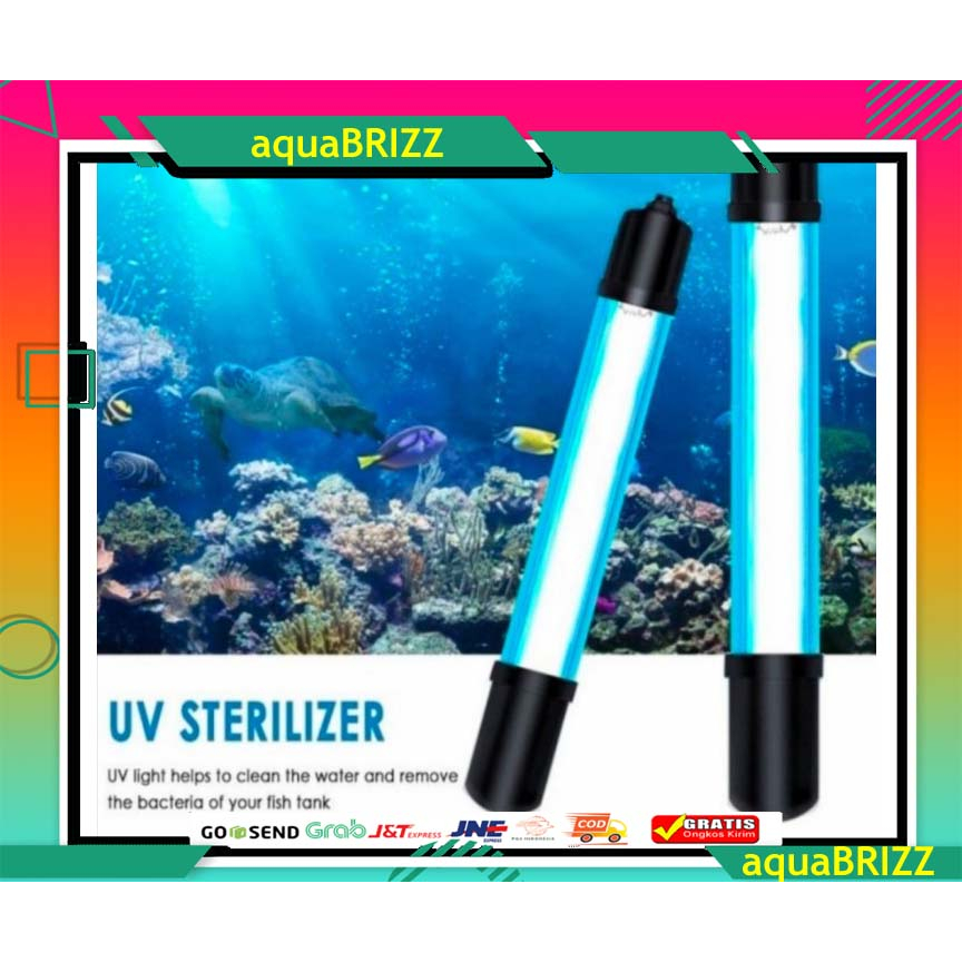 NIKITA STAR 5 7 9 11 watt Lampu UV ultra violet aquarium aquascape anti lumut