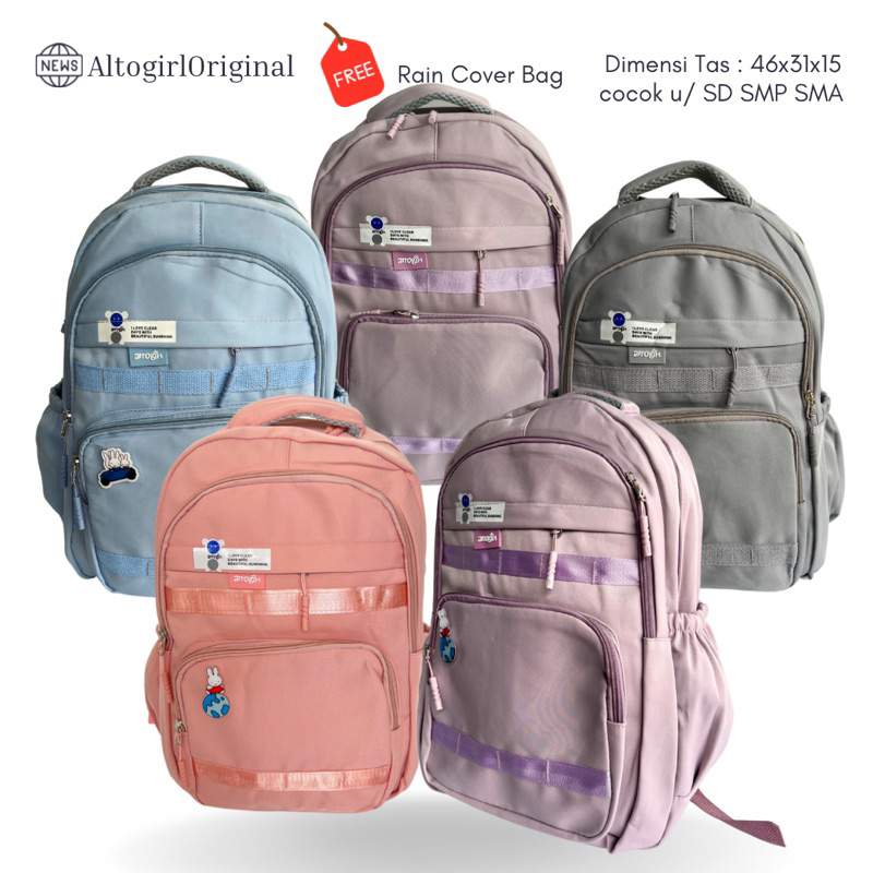 TAS SEKOLAH ANAK PEREMPUAN SD SMP SMA TERBARU ALTO ORIGINAL