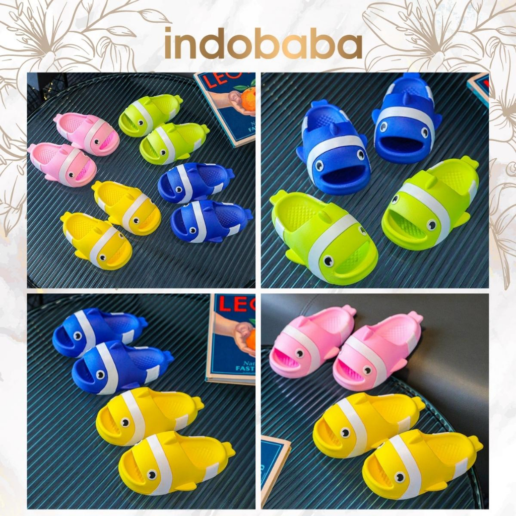 indobaba Sandal Anak Perempuan Sandal Anak Import Premium 1-7 Tahun S166