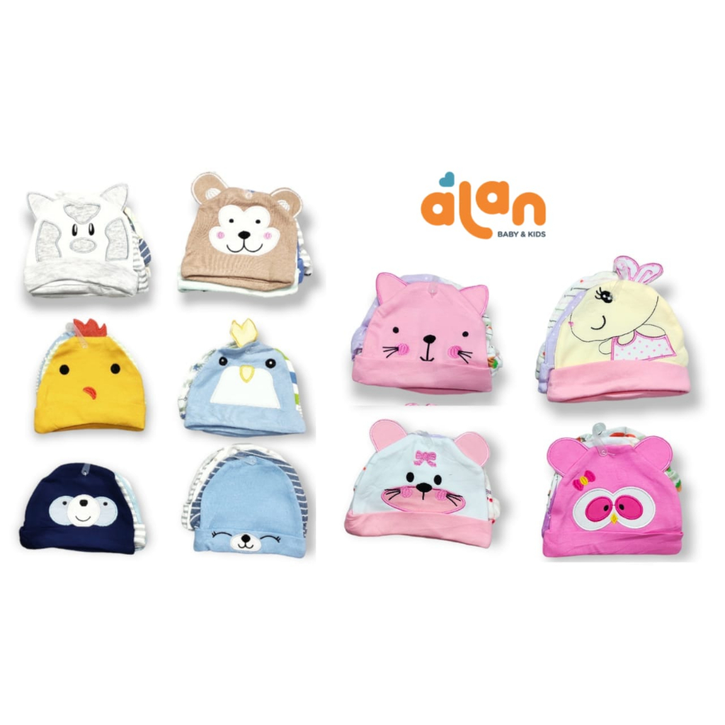 Carterlove Topi 5in1 3D (5693-4) topi Bayi isi 5