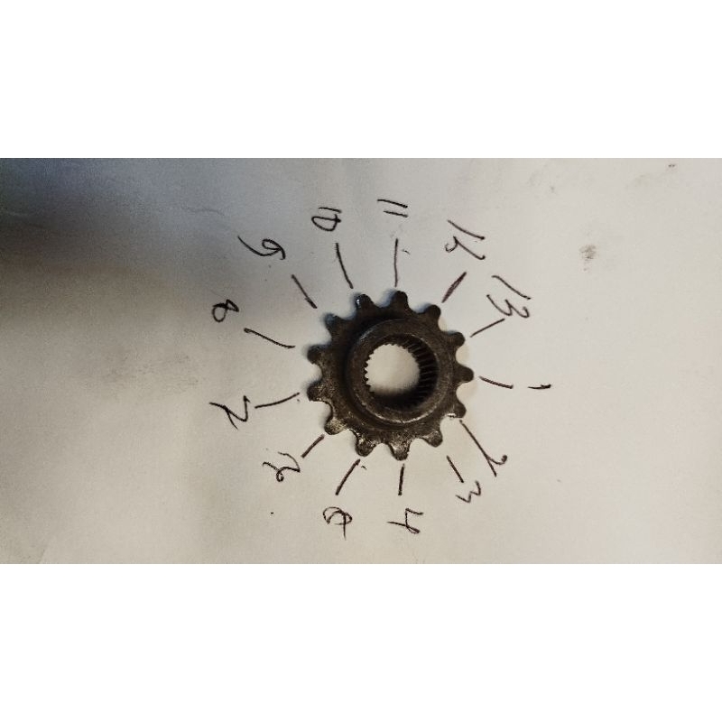 gir gear stater kecil gir dinamo stater honda c50 c70 pispot original