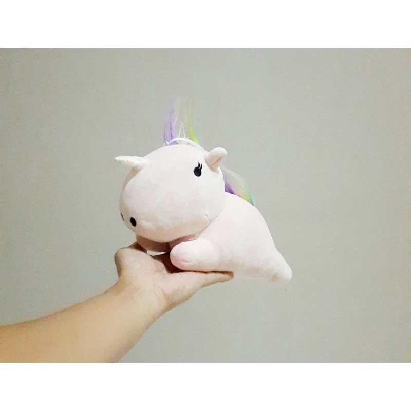 Boneka Unicorn Pink Bahan Miniso Lembut Size 25 cm/ Boneka Unicorn