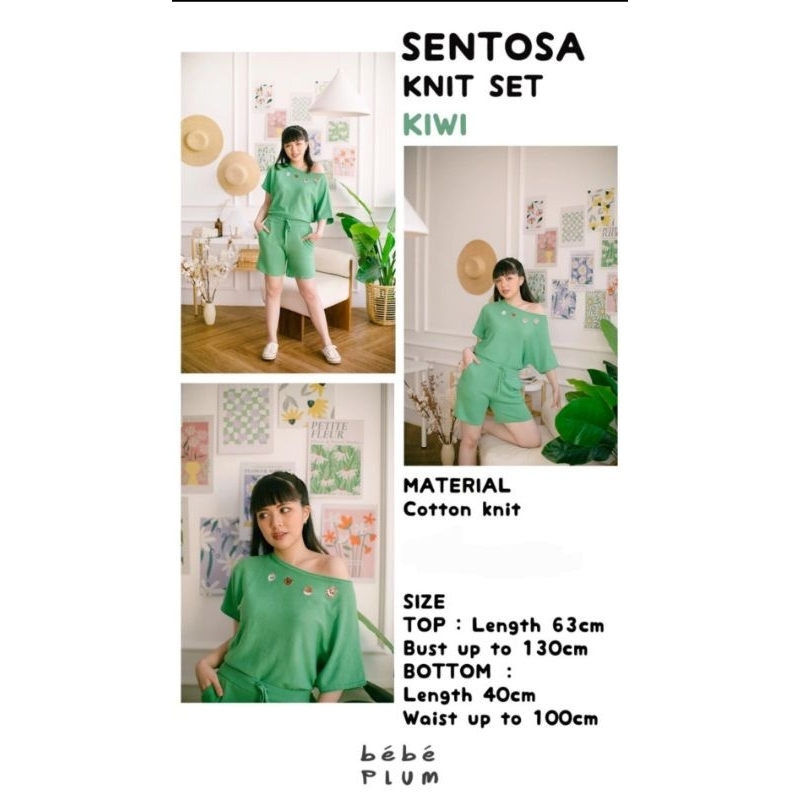 Preloved Bebeplum Sentosa Set