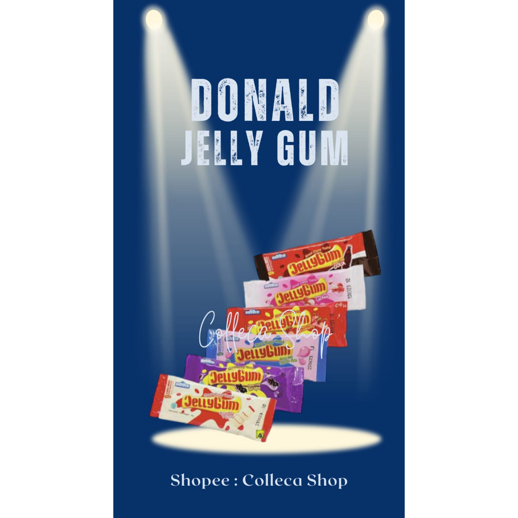 

Donald Jelly Gum 25 gram (1 pack isi 24 pcs)