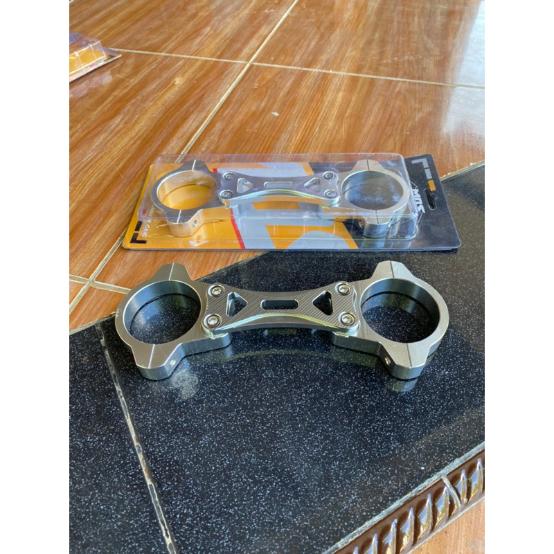borgol skok ninja stabilizer shock depan merk mos pnp ninja vixion scorpio bahan cnc