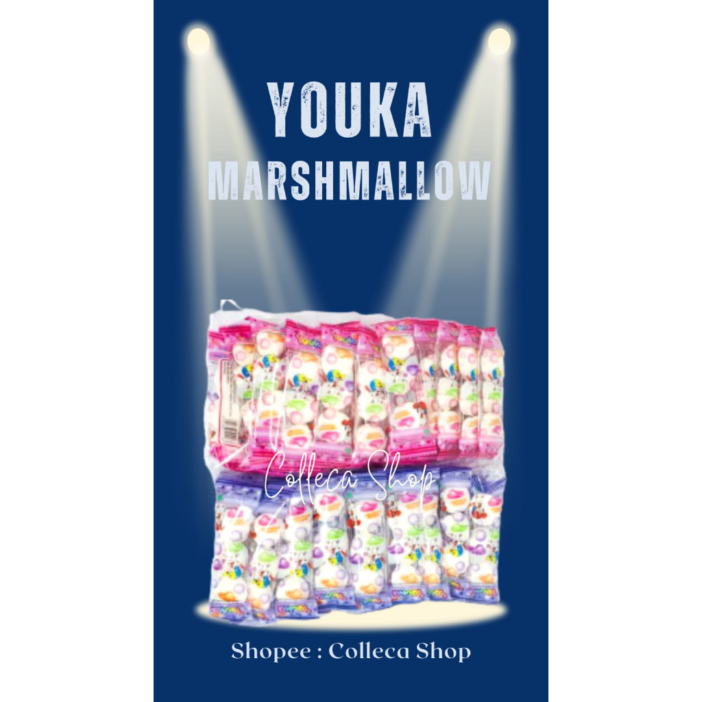 

Youka Marshmallow Bulat (1 pack isi 20 pcs)