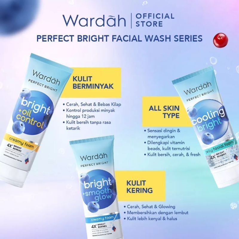 WARDAH Perfect Bright Facial Wash - Sabun Cuci Muka