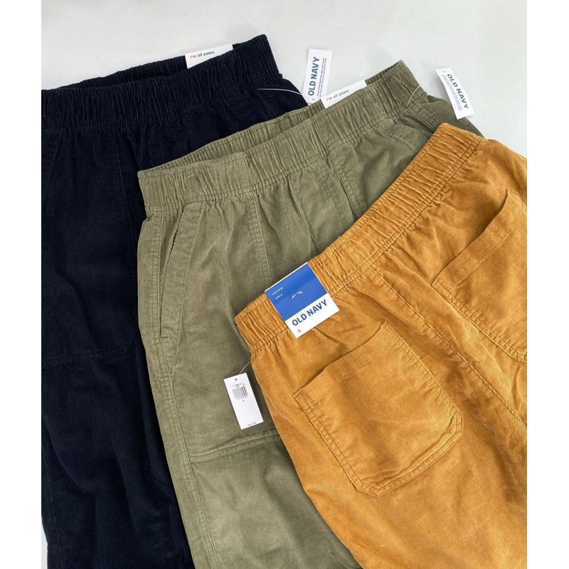 Oldnavy Corduroy Ankle Pants | Celana Ankle Corduroy