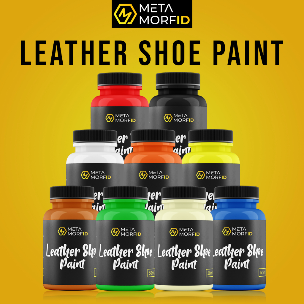 Metamorfid Shoe Paint Cat Sepatu Kulit Dan Sintetis 50ml