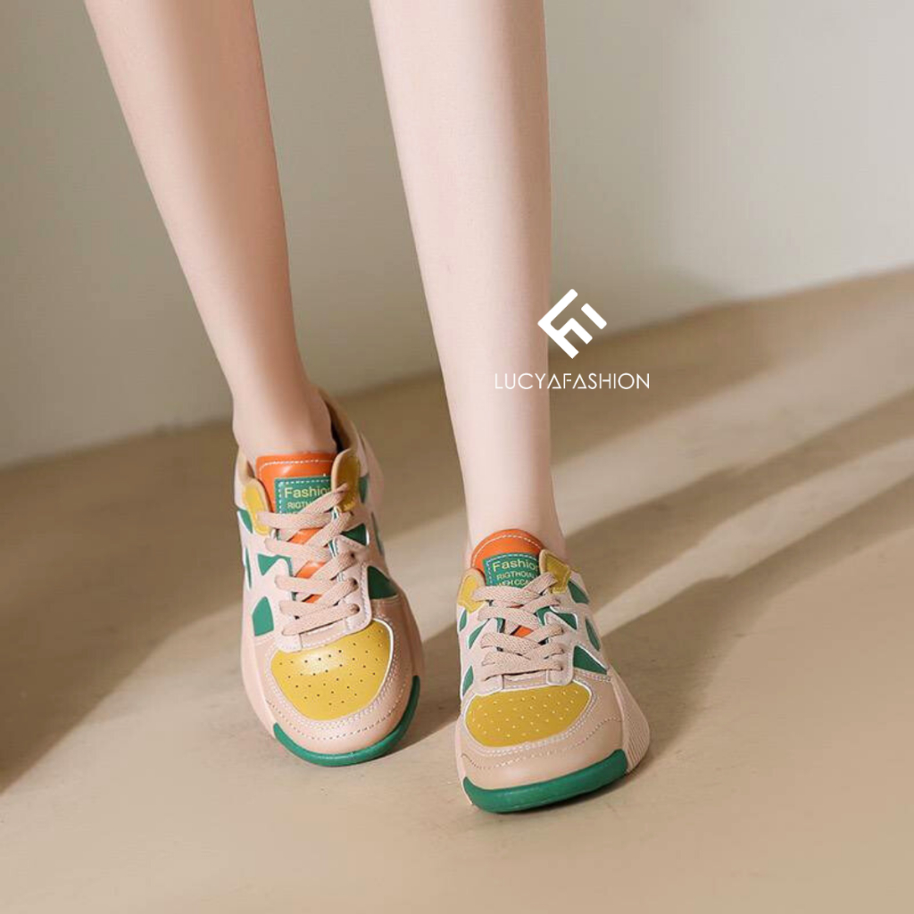 2650 Sepatu Wanita Korea Sneakers Import Terbaru