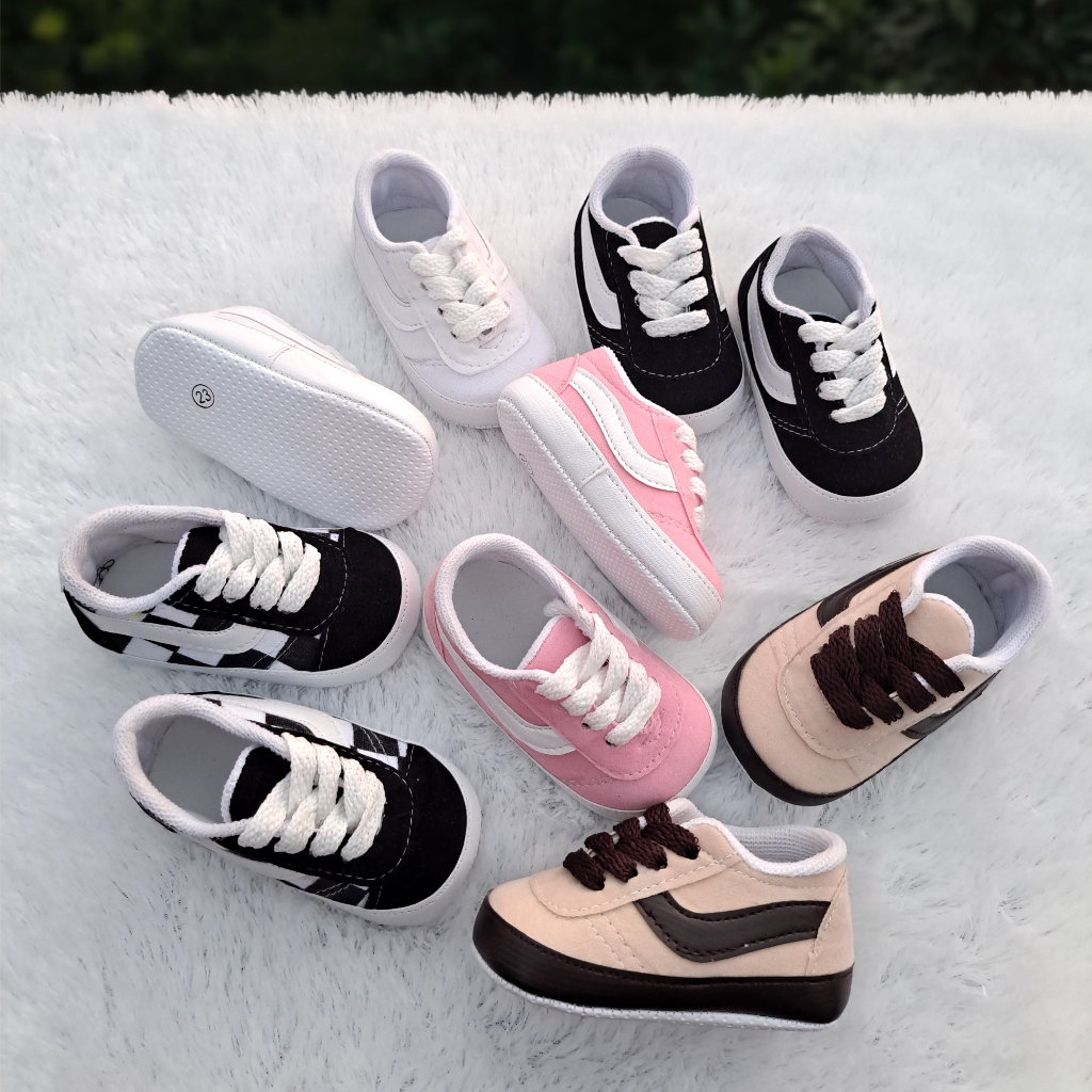 Sepatu Bayi Prewalker 0 12 Bulan Murah / Sepatu Baby Laki Laki Dan Perempuan Terbaru PRL10