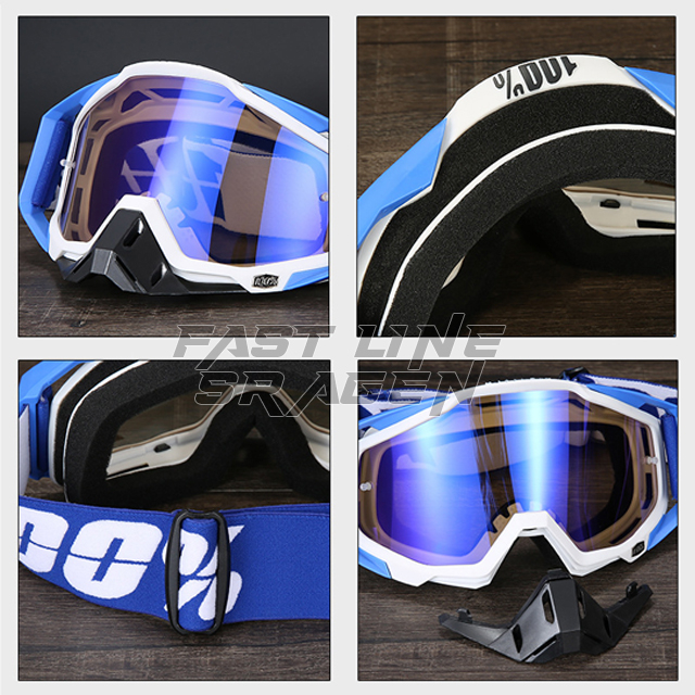 GOGGLE 100% KACAMATA HELM TRAIL MOTOCROSS 100 PERCENT ADVENTURE IMPORT