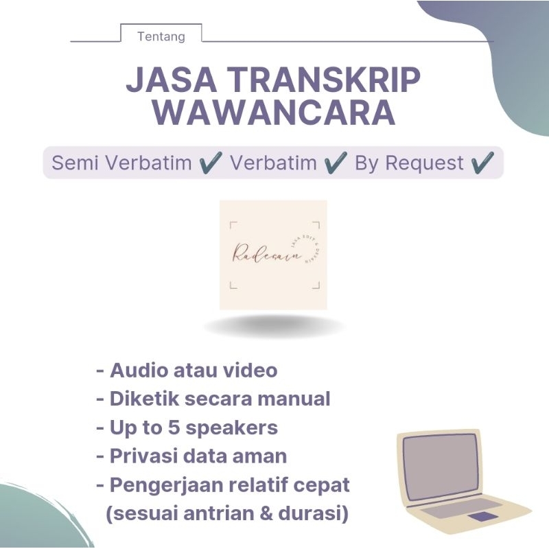 Jasa Transkrip Wawancara