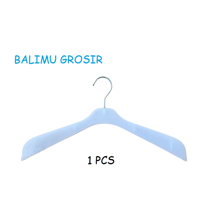 Gantungan Baju Jas Distro Hanger Bebek 181 putih 1 pcs