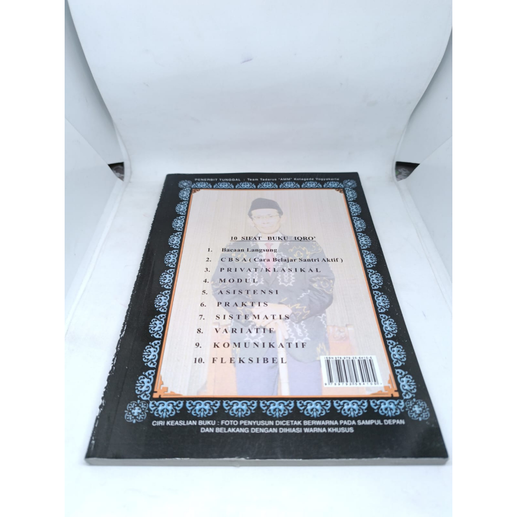 BUKU IIQRO HITAM BESAR 1 PCS