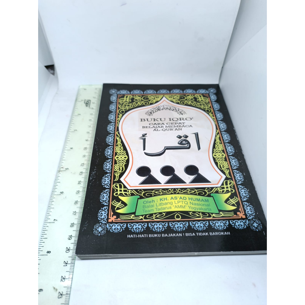 BUKU IIQRO HITAM BESAR 1 PCS