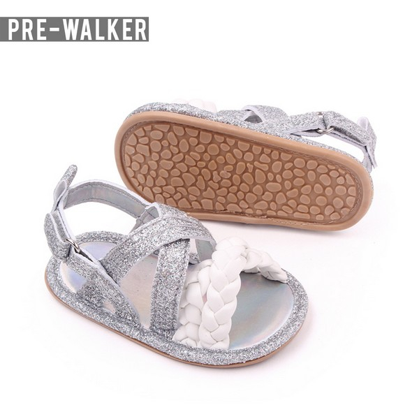 Sepatu Sendal Bayi Perempuan - Sendal Prewalker Bayi Anti Slip S1328