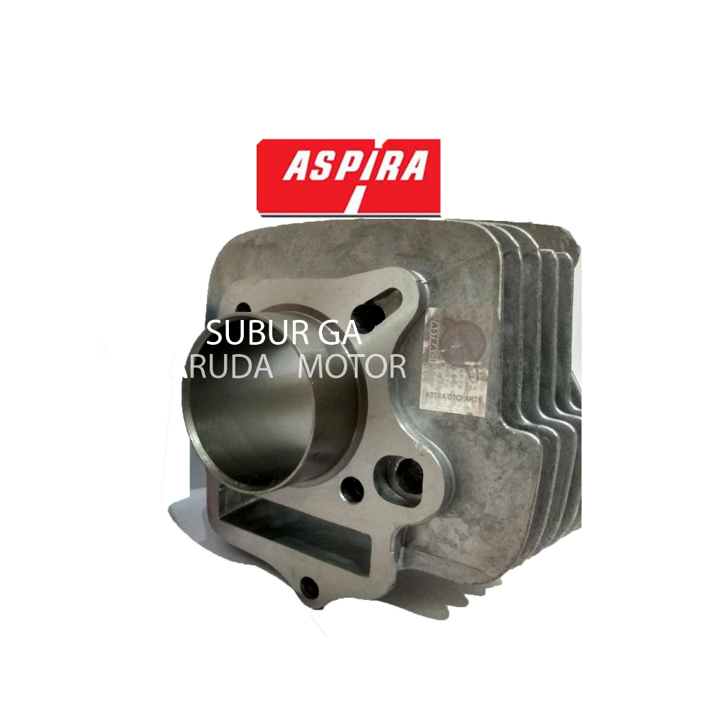 BLOK MESIN SUPRA FIT REVO 100 LAMA TIPE KFM MERK ASPIRA KUALITAS ORISINIL CYLINDER SILINDER ASTRA OT
