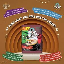 

Top Kopi Cappucino [25 g/ 10+5 Sachet/ Renceng]
