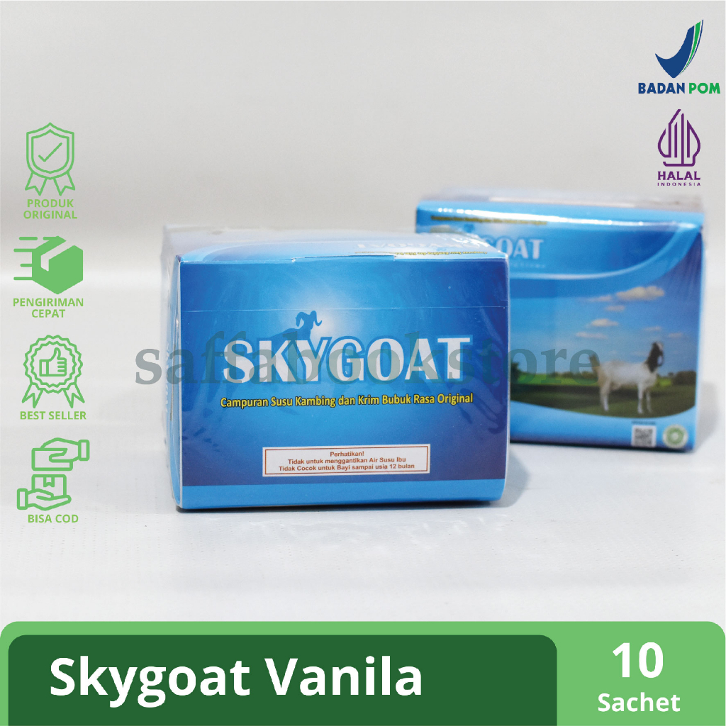 

Sky Goat Susu Kambing Skygoat Susu Kambing Etawa Original 1 Box Isi 10 Sachet Dengan Bubuk Krim Murni Per Box Etawa Gomars Sachet Skygoat Original Amh Etawaku Bubuk Murni Ettawa Goatfit Saset Sasetan