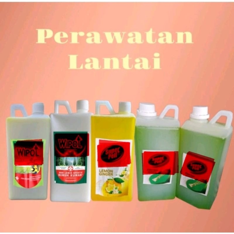 Karbol Aroma Wip*l repack 1 Liter  Sabun Cair Karbol Pencuci dan Pembersih Lantai