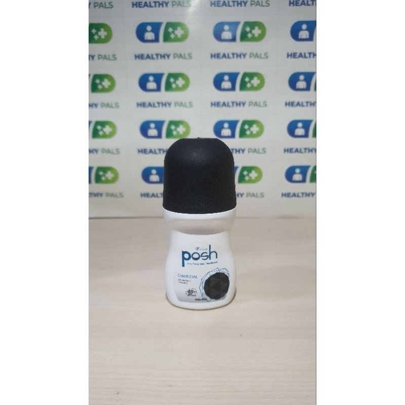 POSH MEN DEODORANT ROLL ON CHARCOAL 50 ml 50ml DEODORAN PRIA